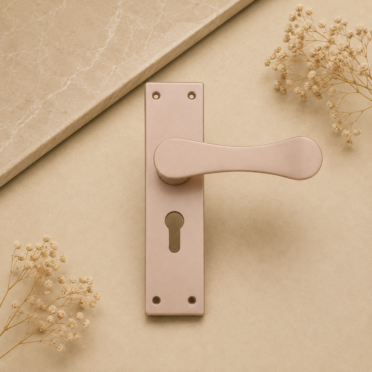 Door Handle No.  AM 213 IRON image 2